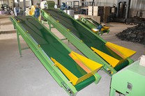 Penghantar tali pinggang getah